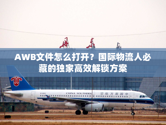 AWB文件怎么打开？国际物流人必藏的独家高效解锁方案