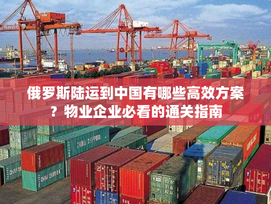 俄罗斯陆运到中国有哪些高效方案？物业企业必看的通关指南