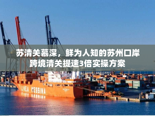 苏清关慕深，鲜为人知的苏州口岸跨境清关提速3倍实操方案