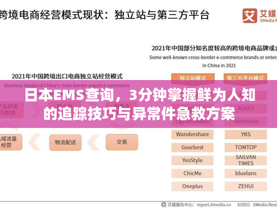 日本EMS查询，3分钟掌握鲜为人知的追踪技巧与异常件急救方案