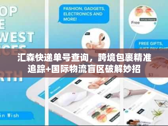 汇森快递单号查询，跨境包裹精准追踪+国际物流盲区破解妙招
