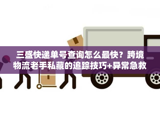 三盛快递单号查询怎么最快？跨境物流老手私藏的追踪技巧+异常急救