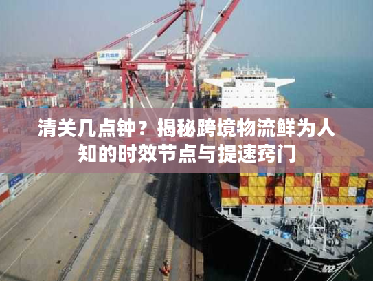 清关几点钟？揭秘跨境物流鲜为人知的时效节点与提速窍门