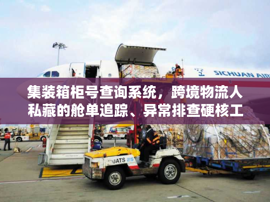 集装箱柜号查询系统，跨境物流人私藏的舱单追踪、异常排查硬核工具