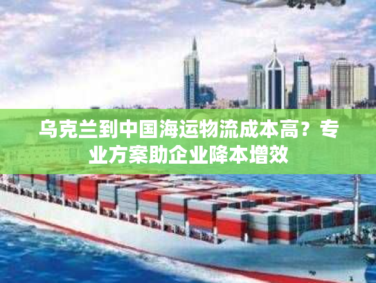 乌克兰到中国海运物流成本高？专业方案助企业降本增效