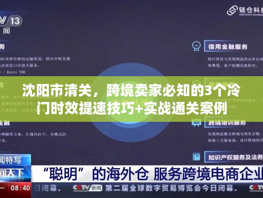 沈阳市清关，跨境卖家必知的3个冷门时效提速技巧+实战通关案例