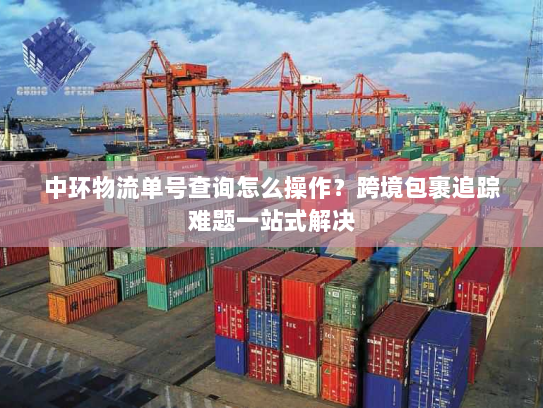 中环物流单号查询怎么操作？跨境包裹追踪难题一站式解决