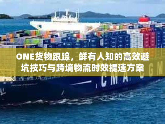 ONE货物跟踪，鲜有人知的高效避坑技巧与跨境物流时效提速方案