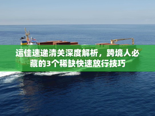 运佳速递清关深度解析，跨境人必藏的3个稀缺快速放行技巧