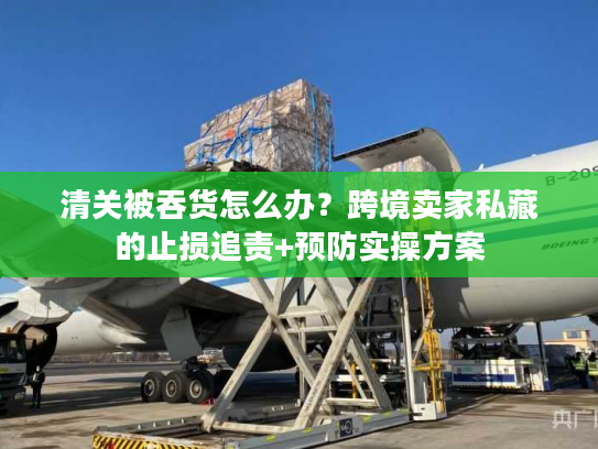 清关被吞货怎么办？跨境卖家私藏的止损追责+预防实操方案