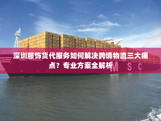 深圳服饰货代服务如何解决跨境物流三大痛点？专业方案全解析