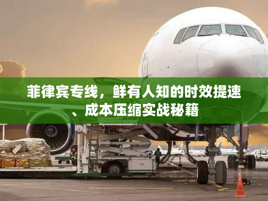 菲律宾专线，鲜有人知的时效提速、成本压缩实战秘籍