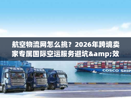 航空物流网怎么挑？2026年跨境卖家专属国际空运服务避坑&效率提升指南