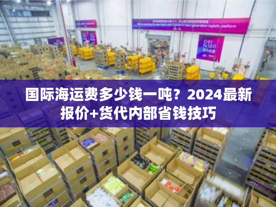 国际海运费多少钱一吨？2024最新报价+货代内部省钱技巧