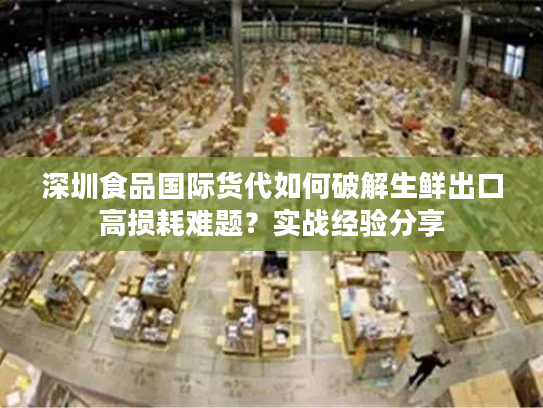 深圳食品国际货代如何破解生鲜出口高损耗难题？实战经验分享