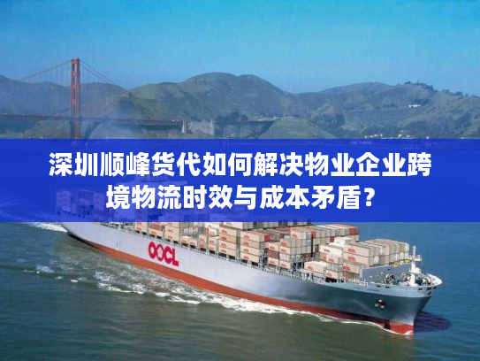 深圳顺峰货代如何解决物业企业跨境物流时效与成本矛盾？