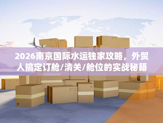 2026南京国际水运独家攻略，外贸人搞定订舱/清关/舱位的实战秘籍