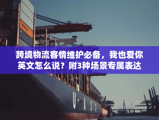 跨境物流客情维护必备，我也爱你英文怎么说？附3种场景专属表达