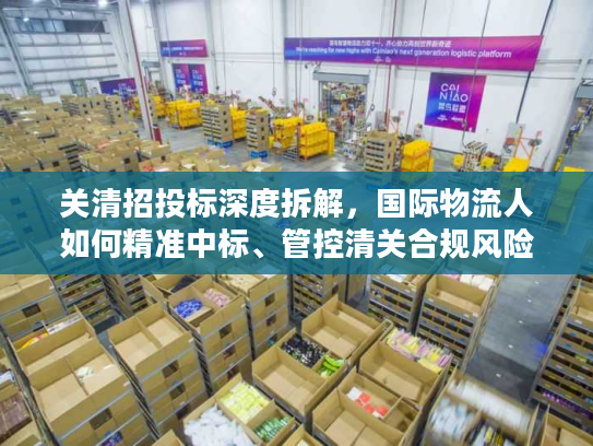 关清招投标深度拆解,国际物流人如何精准中标、管控清关合规风险? 关清招投标深度拆解,国际物流人如何精准中标、管控清关合规风险?