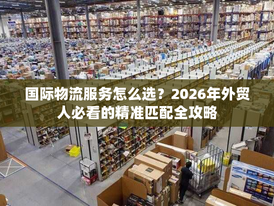 国际物流服务怎么选？2026年外贸人必看的精准匹配全攻略
