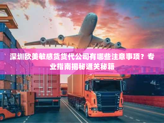 深圳欧美敏感货货代公司有哪些注意事项？专业指南揭秘通关秘籍