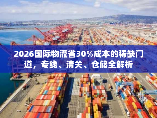 2026国际物流省30%成本的稀缺门道，专线、清关、仓储全解析