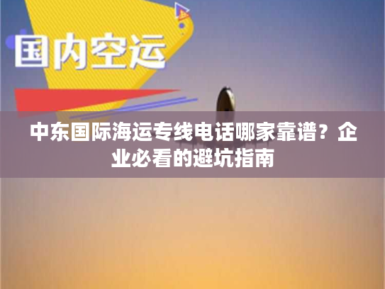 中东国际海运专线电话哪家靠谱？企业必看的避坑指南