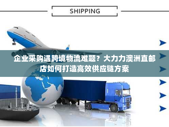 企业采购遇跨境物流难题？大力力澳洲直邮店如何打造高效供应链方案