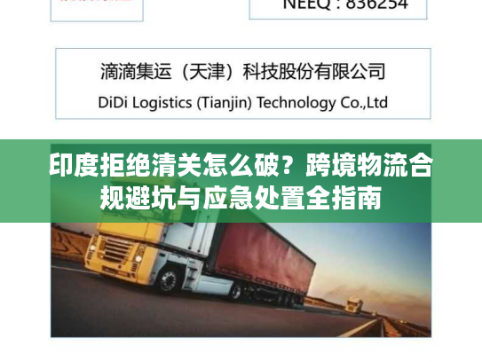 印度拒绝清关怎么破？跨境物流合规避坑与应急处置全指南