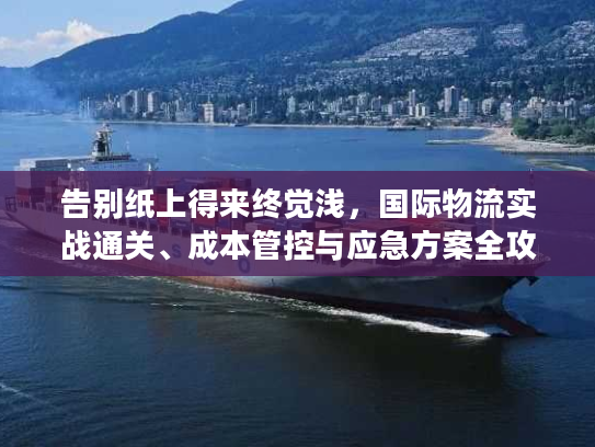 告别纸上得来终觉浅，国际物流实战通关、成本管控与应急方案全攻略