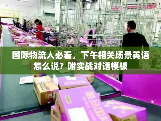 国际物流人必看，下午相关场景英语怎么说？附实战对话模板