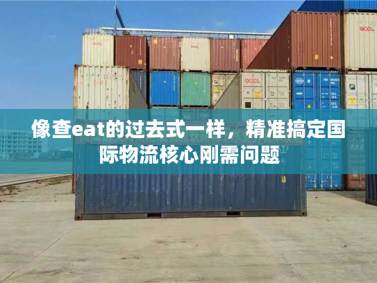 像查eat的过去式一样，精准搞定国际物流核心刚需问题