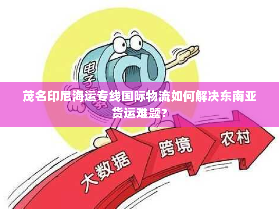 茂名印尼海运专线国际物流如何解决东南亚货运难题？