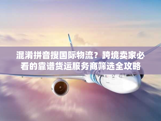混淆拼音搜国际物流？跨境卖家必看的靠谱货运服务商筛选全攻略
