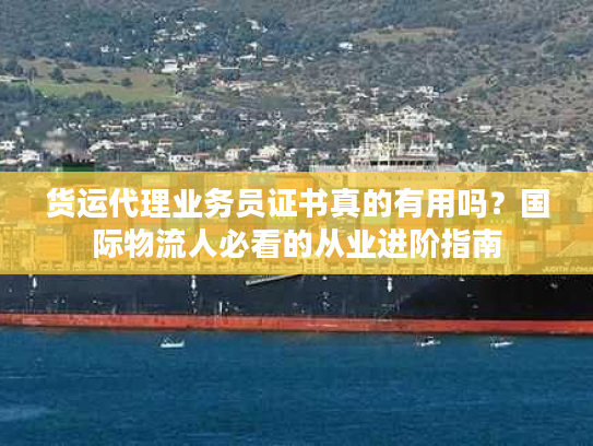 货运代理业务员证书真的有用吗？国际物流人必看的从业进阶指南