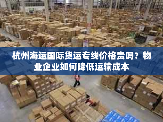 杭州海运国际货运专线价格贵吗？物业企业如何降低运输成本