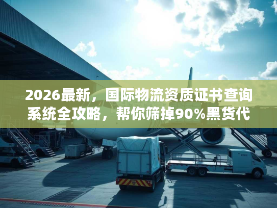 2026最新，国际物流资质证书查询系统全攻略，帮你筛掉90%黑货代