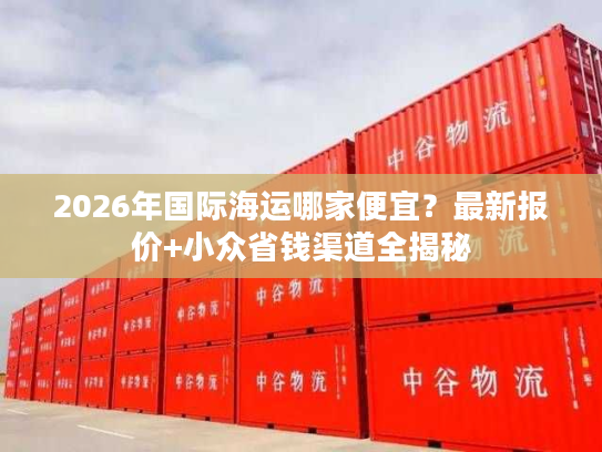 2026年国际海运哪家便宜？最新报价+小众省钱渠道全揭秘