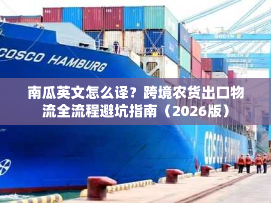 南瓜英文怎么译？跨境农货出口物流全流程避坑指南（2026版）