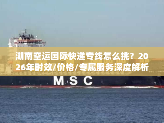 湖南空运国际快递专线怎么挑？2026年时效/价格/专属服务深度解析