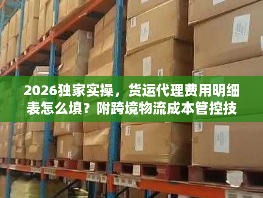 2026独家实操，货运代理费用明细表怎么填？附跨境物流成本管控技巧
