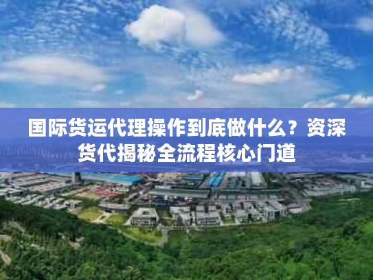 国际货运代理操作到底做什么？资深货代揭秘全流程核心门道