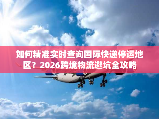 如何精准实时查询国际快递停运地区？2026跨境物流避坑全攻略