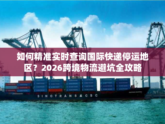 如何精准实时查询国际快递停运地区？2026跨境物流避坑全攻略