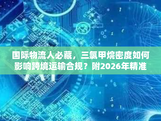 国际物流人必藏，三氯甲烷密度如何影响跨境运输合规？附2026年精准数据