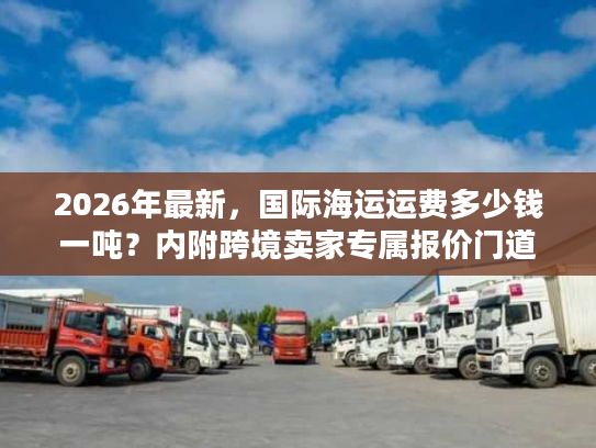 2026年最新，国际海运运费多少钱一吨？内附跨境卖家专属报价门道
