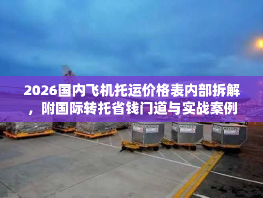 2026国内飞机托运价格表内部拆解，附国际转托省钱门道与实战案例