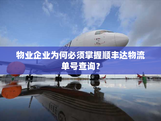 物业企业为何必须掌握顺丰达物流单号查询？