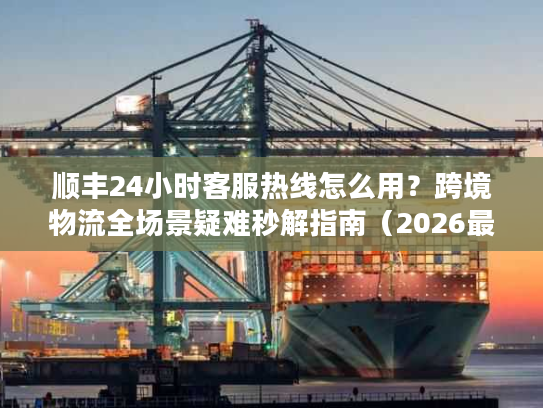 顺丰24小时客服热线怎么用？跨境物流全场景疑难秒解指南（2026最新）