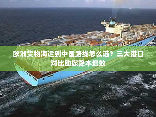 欧洲货物海运到中国路线怎么选？三大港口对比助您降本增效
